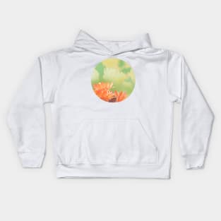 Reaching the clouds Kids Hoodie